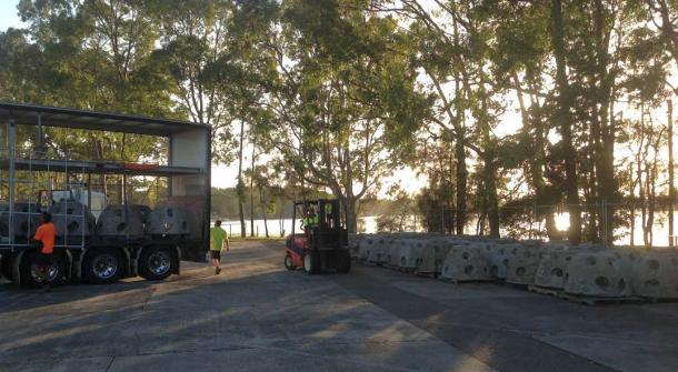 Reef expansion for St Georges Basin gets underway